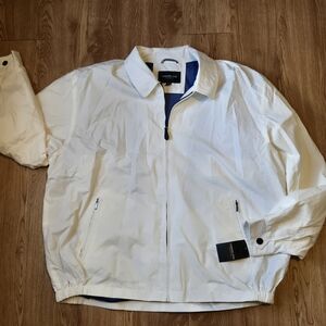 NWT London Fog Men's White Jacket (Size 2XL)
